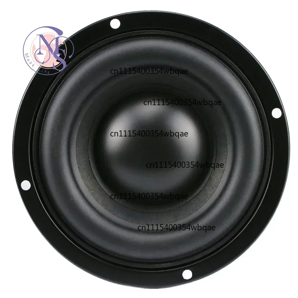 ZOCI-4 Inch Woofer Subwoofer Speaker Unit 4ohm 40W Polymer Cap Long Stroke Rubber For Computer Multimedia Speaker Upgrade 1PC