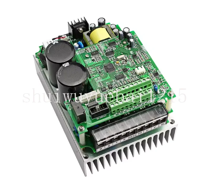 380V input 380V/2.2KW frequency converter, three-phase frequency converter board bare metal universal frequency converter