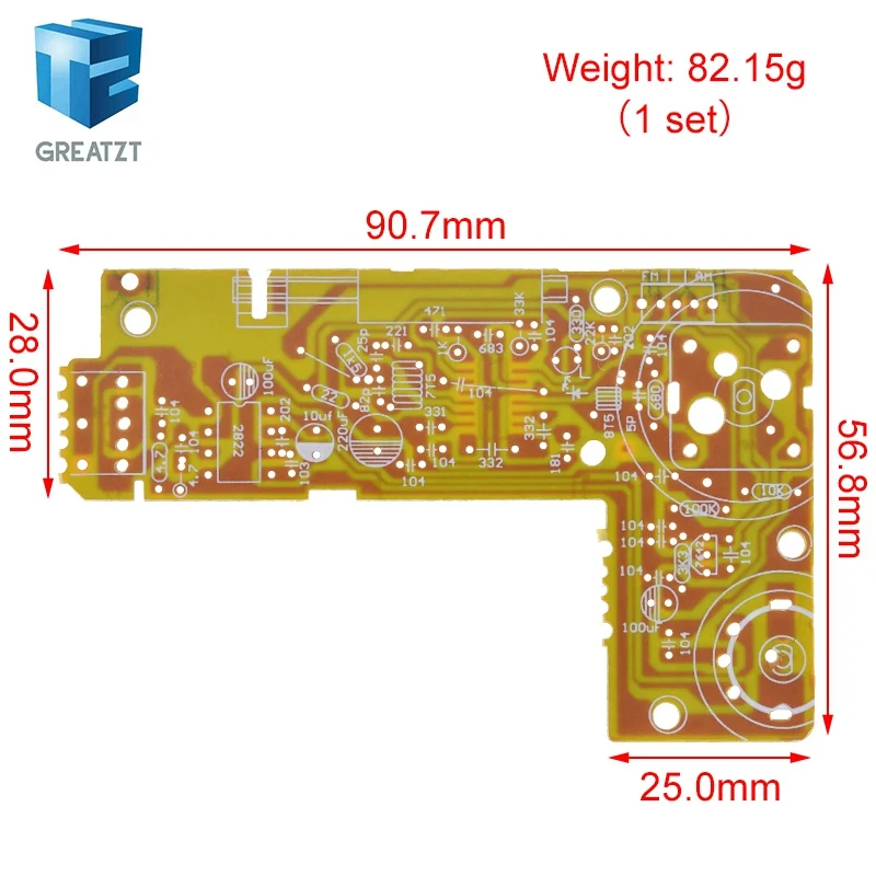 GREATZT AM / FM stereo AM radio kit / DIY CF210SP electronic production suite For Arduino