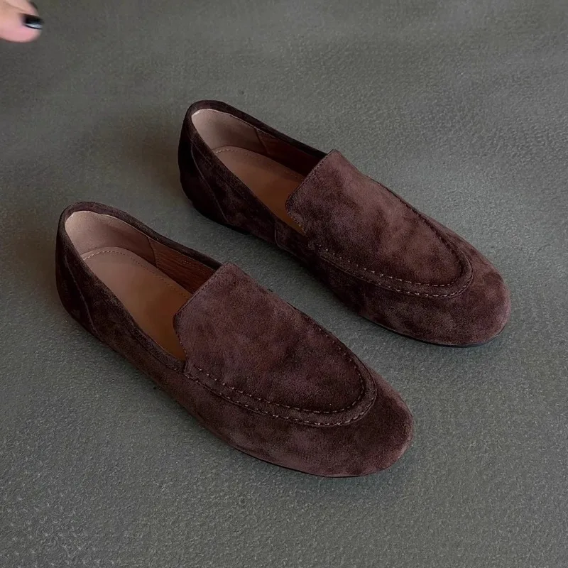 

New Retro Women Shoes Exquisite Leopard Print Loafers for Woman Classic Britain Casual Shoes Luxury Designer Shoes Zapatos Mujer