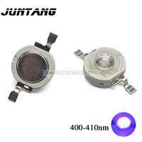 UV high power LED lamp beads 3w led chip lamp beads 5w purple light dual chip UV light flashlight sterilization