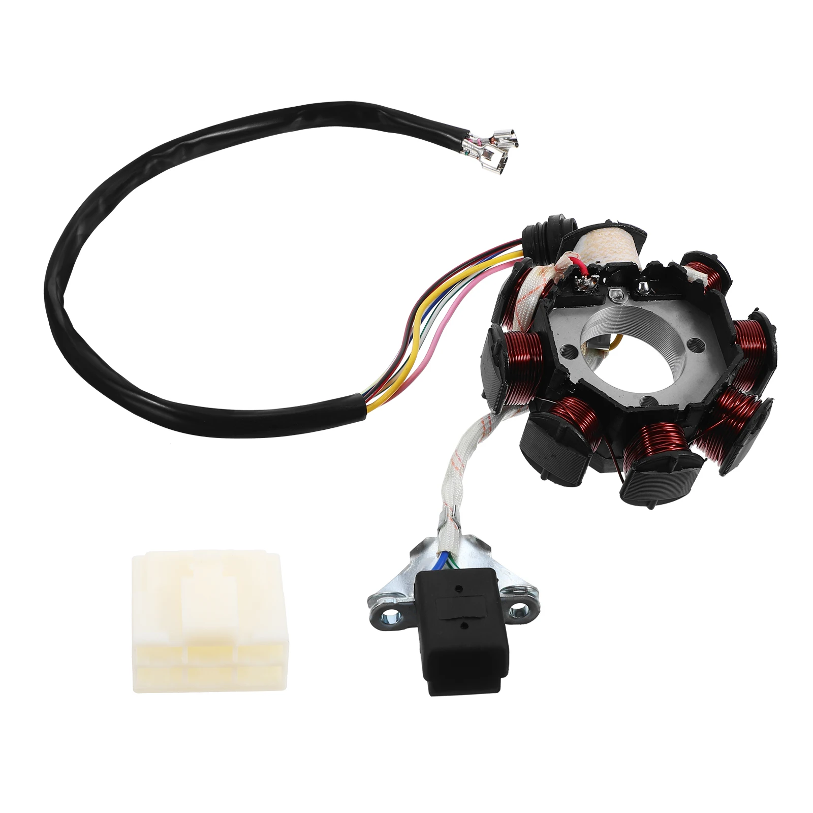 

High Performance Engine Coil Plate Ignition Module for Motorcycle ATV Powerful Spark Stable Materials Easy Install Dirt