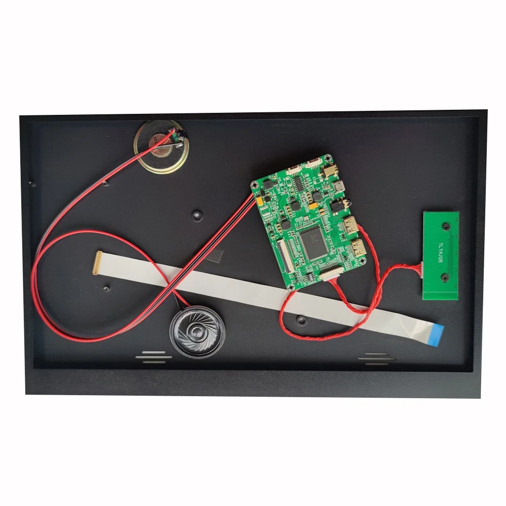 

For LP140WF3 1920*1080 screen EDP Controller board kit mini 2 HDMI-Compatible panel + 14" Metal case back cover box shell