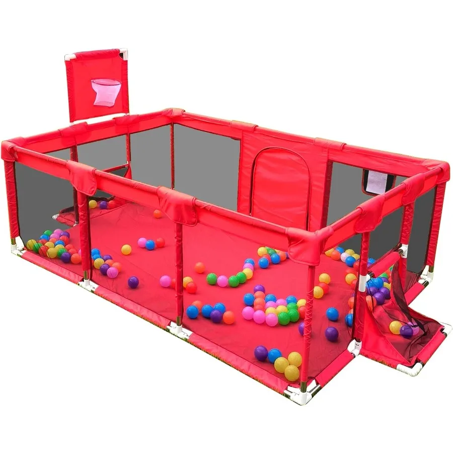 Grote babyballenbak Draagbare binnen-buiten babybox Peuters Veiligheid Speeltuin Leuke activiteiten Populair speelgoed Exclusief bal