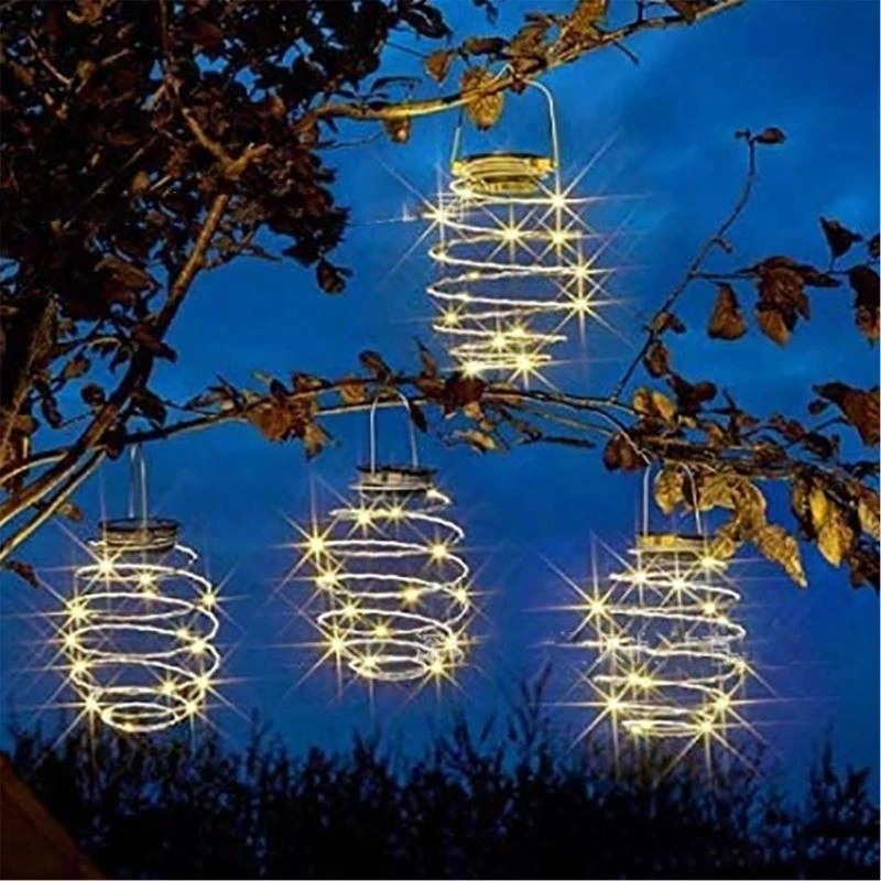 

LED Solar Lights Waterproof Pathway Lights Outdoor Hanging Lantern,Decorative Lighting for Patio Garden Pathway Yard
