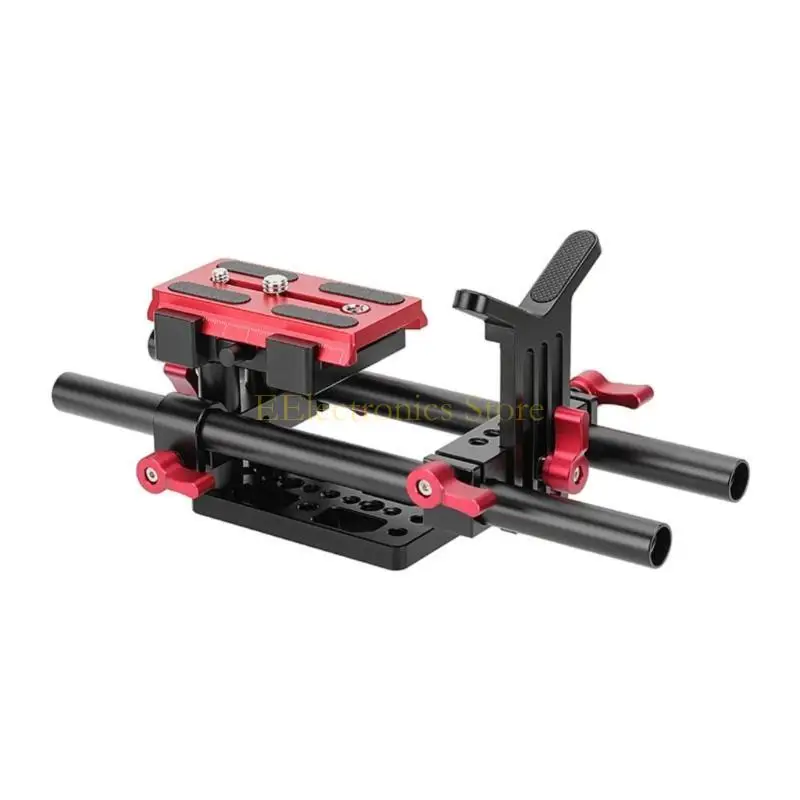 

B03C Lightweight Quick Install Adjustable Gimbals Base Y Lens Holder Tripod