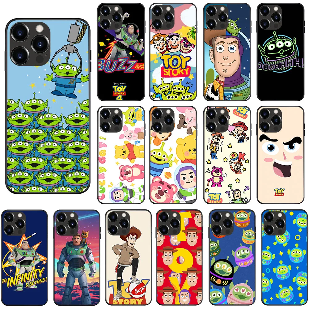 IT-73 Toy Story obcy Buzz miękkie etui dla OPPO A1 A83 A85 A15 A15S A35 A1K A5 A3S A12E A52 A72 A92 A53S A53 A32 A33