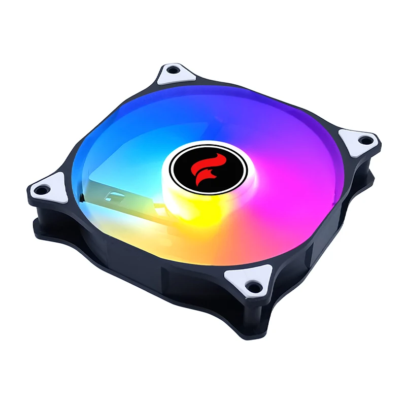 HNHU Computer case suit Fan 120mm mute PC Accessories Ventilator Cooling Air-cooled DC 12V Big 4Pin Can be Connected in series
