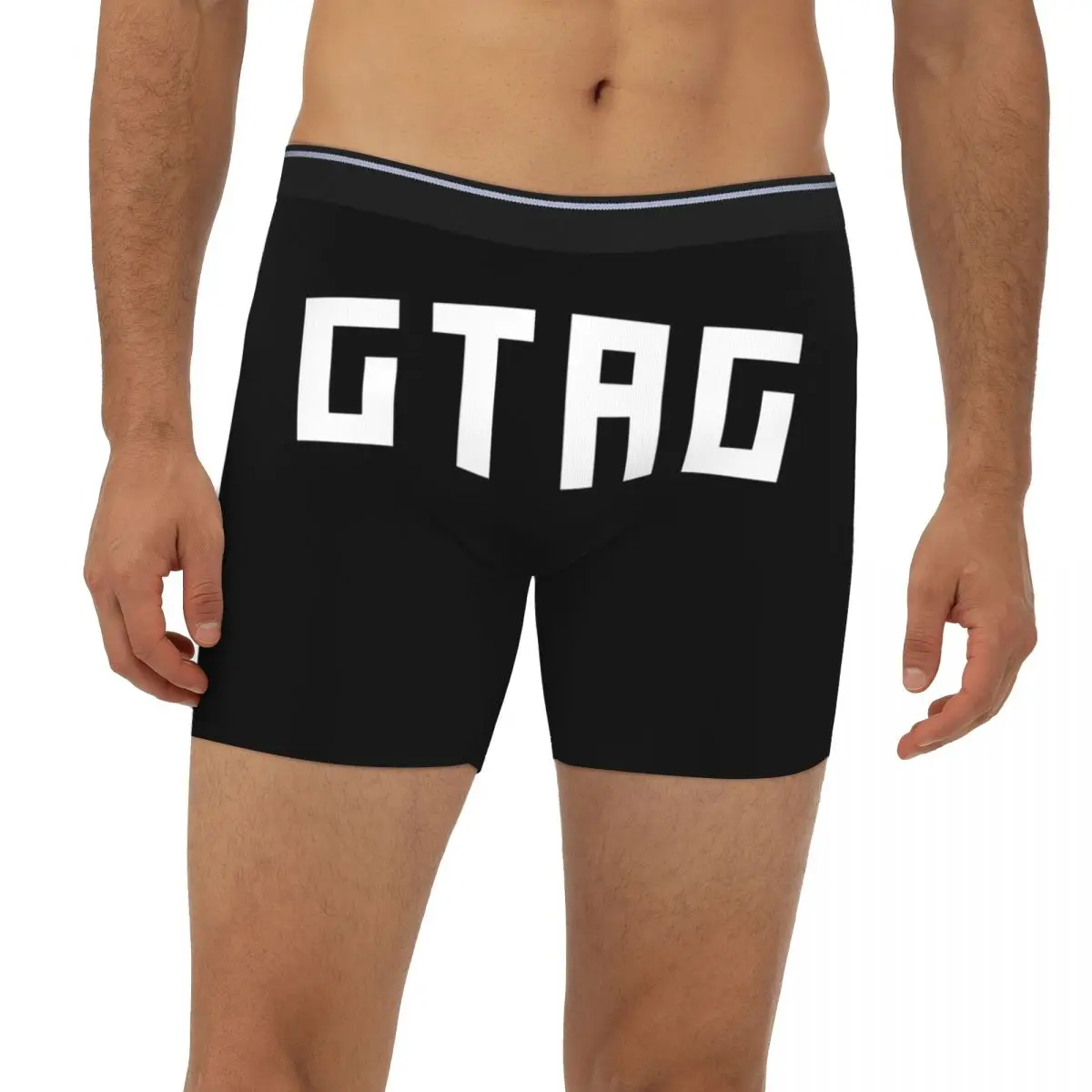 

Неофициальные длинные трусы-боксеры с логотипом Gorilla Tag «GTAG», короткие мужские трусы, нижнее белье для мужчин, подарки бойфренду