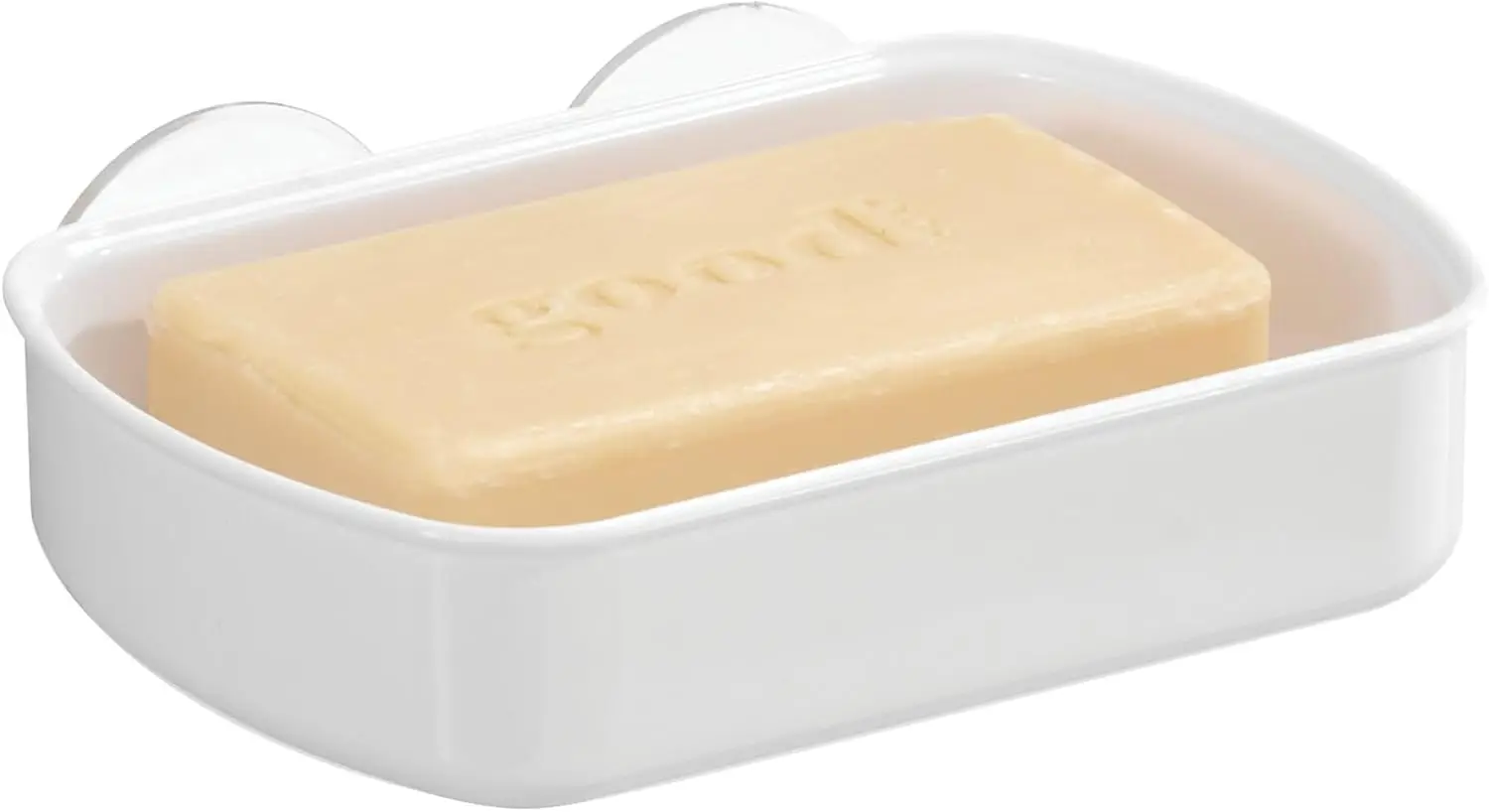 

Мыльница на присоске для душа - белая