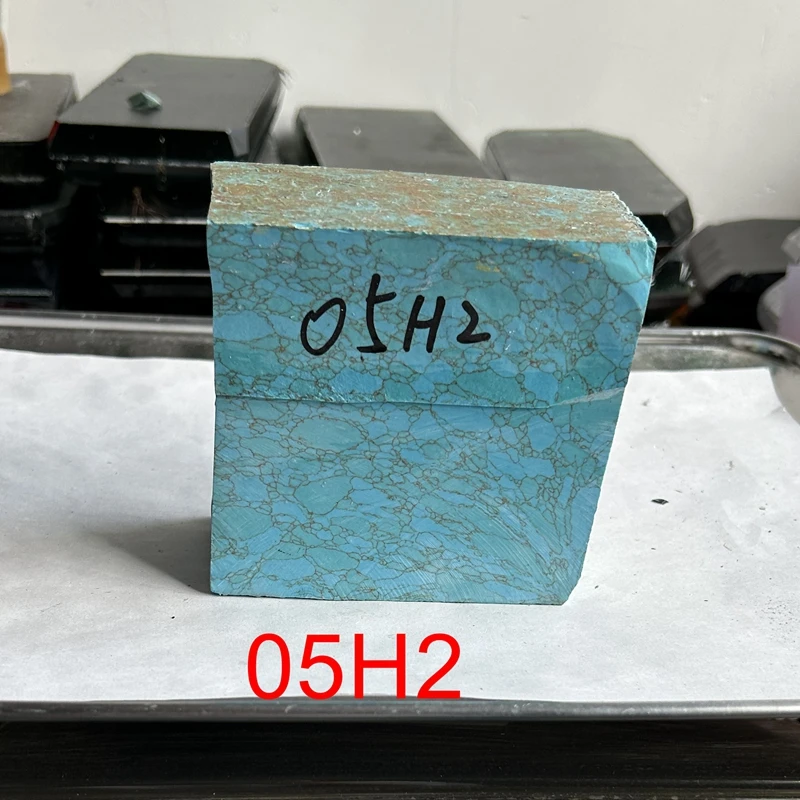 Synthetic Rough Turquoise Stone Material Factory Price For DIY Gems Crafts Jewelry Making