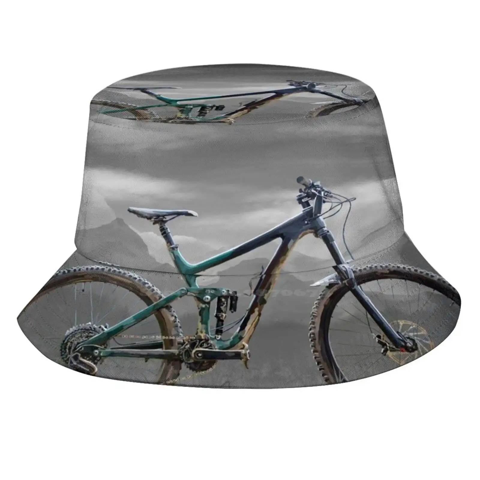 

Mountain Bike Sun Cap Fisherman Hat Bucket Hats Mountain Biking Mountain Biker Bmx Cross Country Downhill Bicycle Terrain Bike