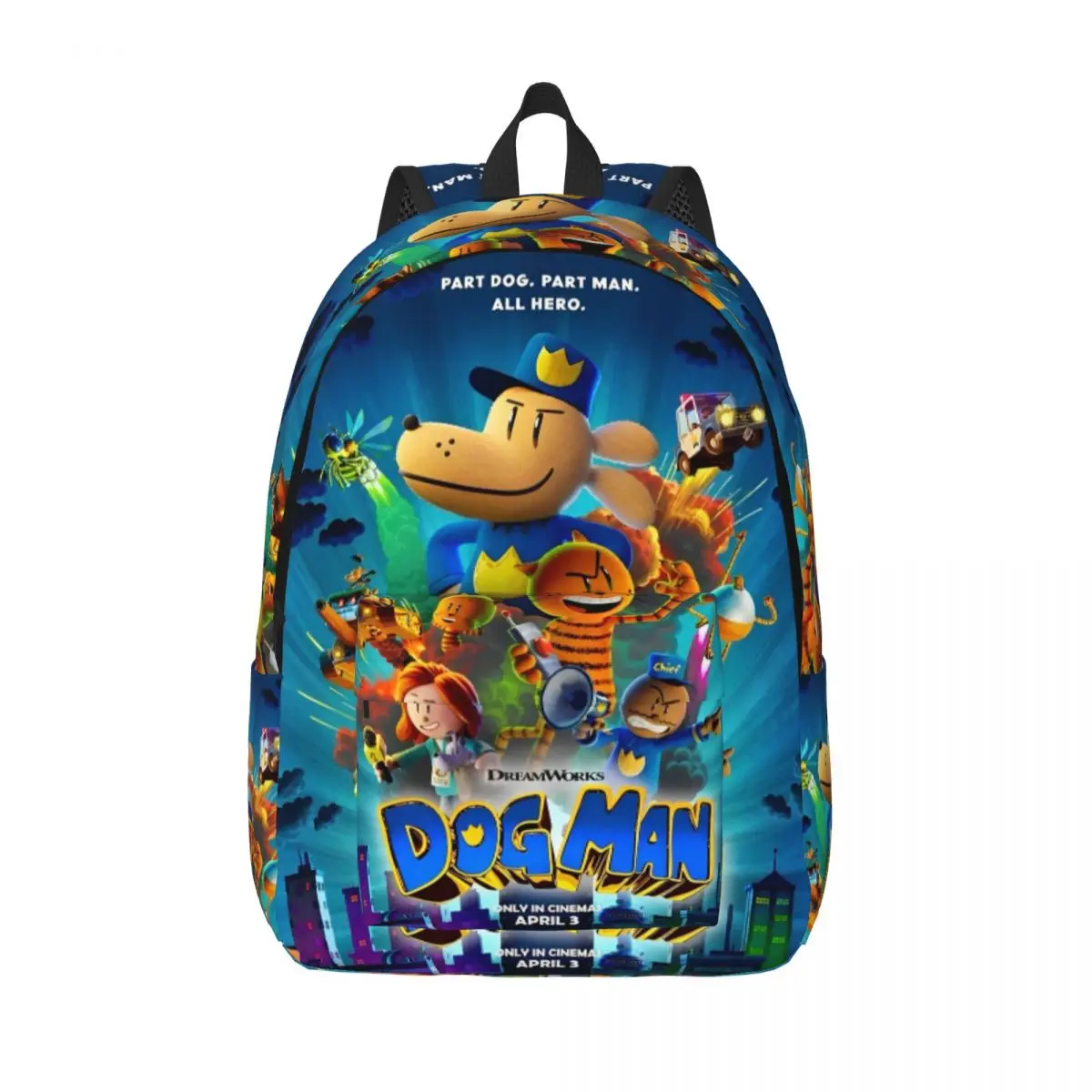 

Модный рюкзак из фильма «Собака», подарок, студенческий деловой рюкзак для мужчин и женщин, ноутбук, компьютер, злой кот, милая сумка на плечо в стиле аниме