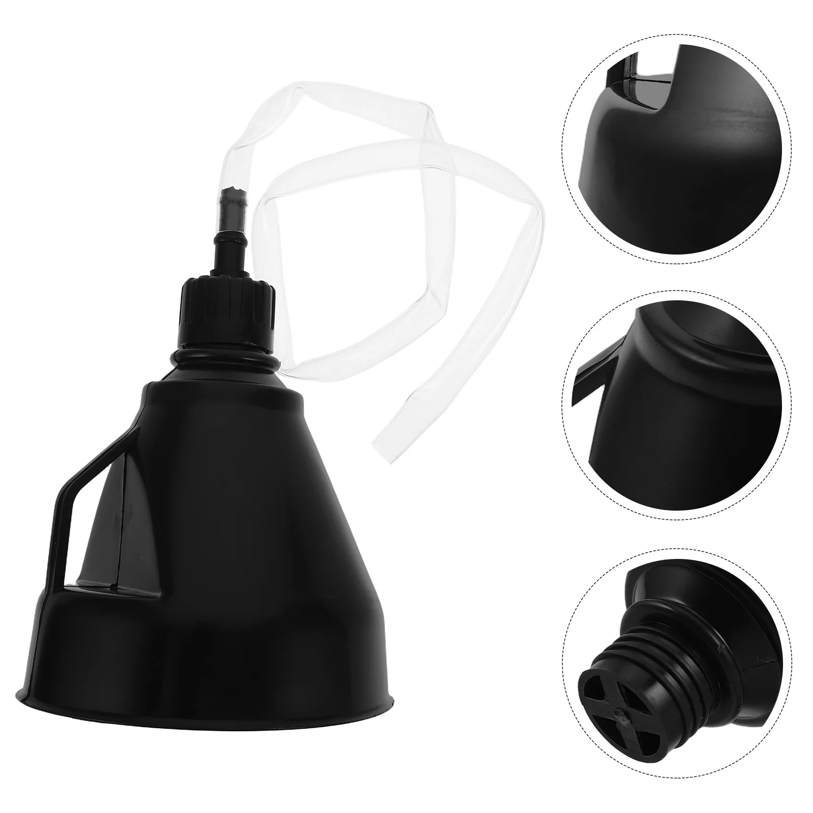 

Oil Funnel Wide Mouth With Hose Flexible Spout For Fuel Engine Oil Change Car Motorcycle Refueling Tool