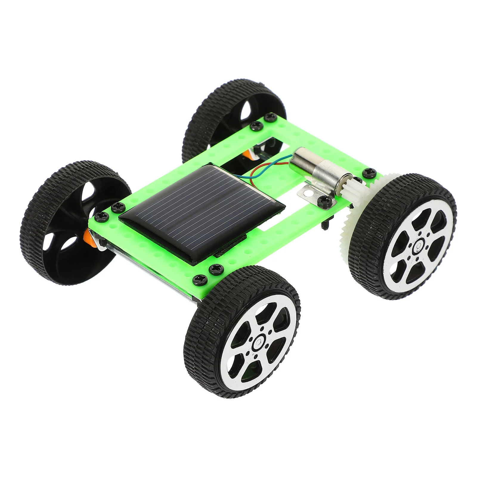 Assembling Solar Cars Powered Toy Kit Fan Assembly Model Vehicle Making Metal Learning Prop DIY Science Project Small Child