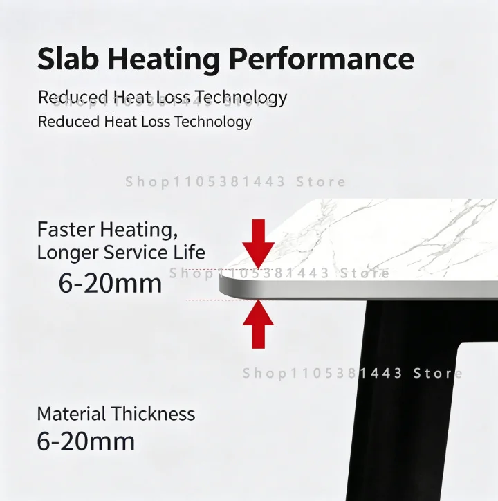 For Rock Slab Dining Table Hidden Wireless High-power Island Concealed Household Invisible Induction Cooker