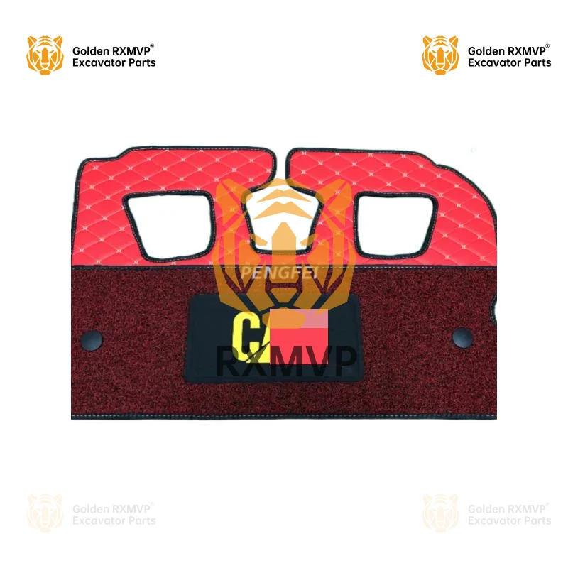 

For Caterpillar Cat 305.5 306 307e/d/e2 307.5 Cab Floor Adhesive Double-layer Foot Mat Excavator Accessories