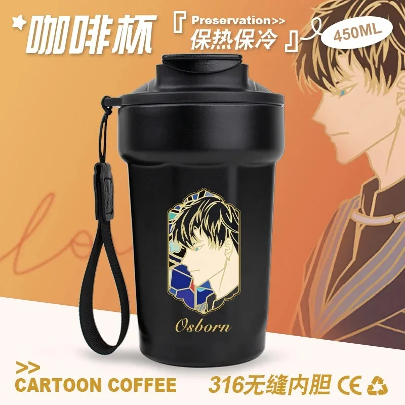 

Anime Light and Night Game Cos Jesse Evan Osborn Charlie Sariel Unisex Simple 316 Stainless Steel Thermos Cup Gift