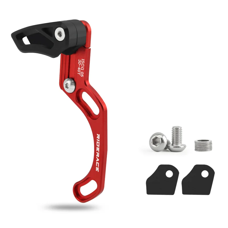 RIDERACE Bike Chain Guide Single Speed MTB Bicycle 1X System ISCG 03 ISCG 05 BB Post Mount Wide Narrow Gear Guider Chain Guide