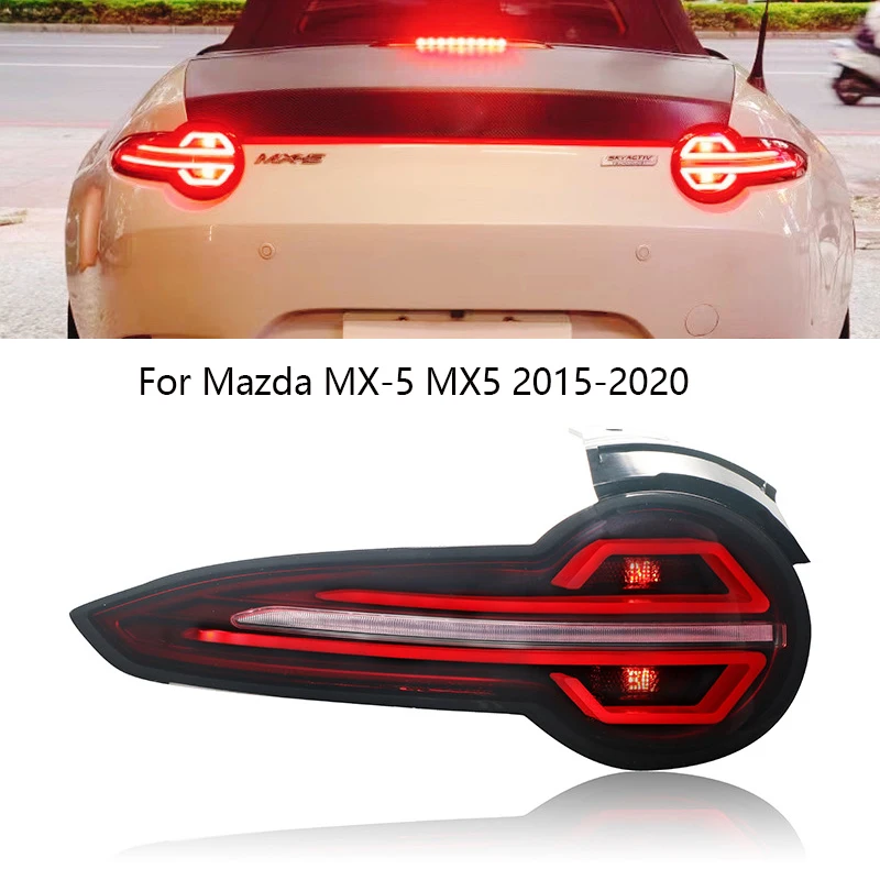 

car styling taillamp MX5 tail lights for Mazda MX-5 taillight 2015~2020 LED Tail Lamp for mazda MX-5 rear lamp