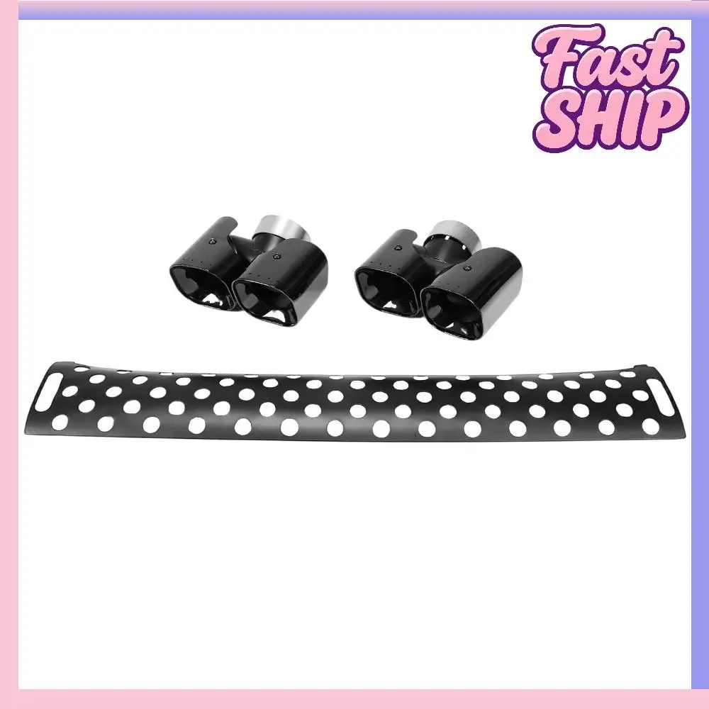 

Комплект декоративных накладок на выхлопную трубу из нержавеющей стали с защитной панелью для Land Rover Defender 90/110/130 20-25