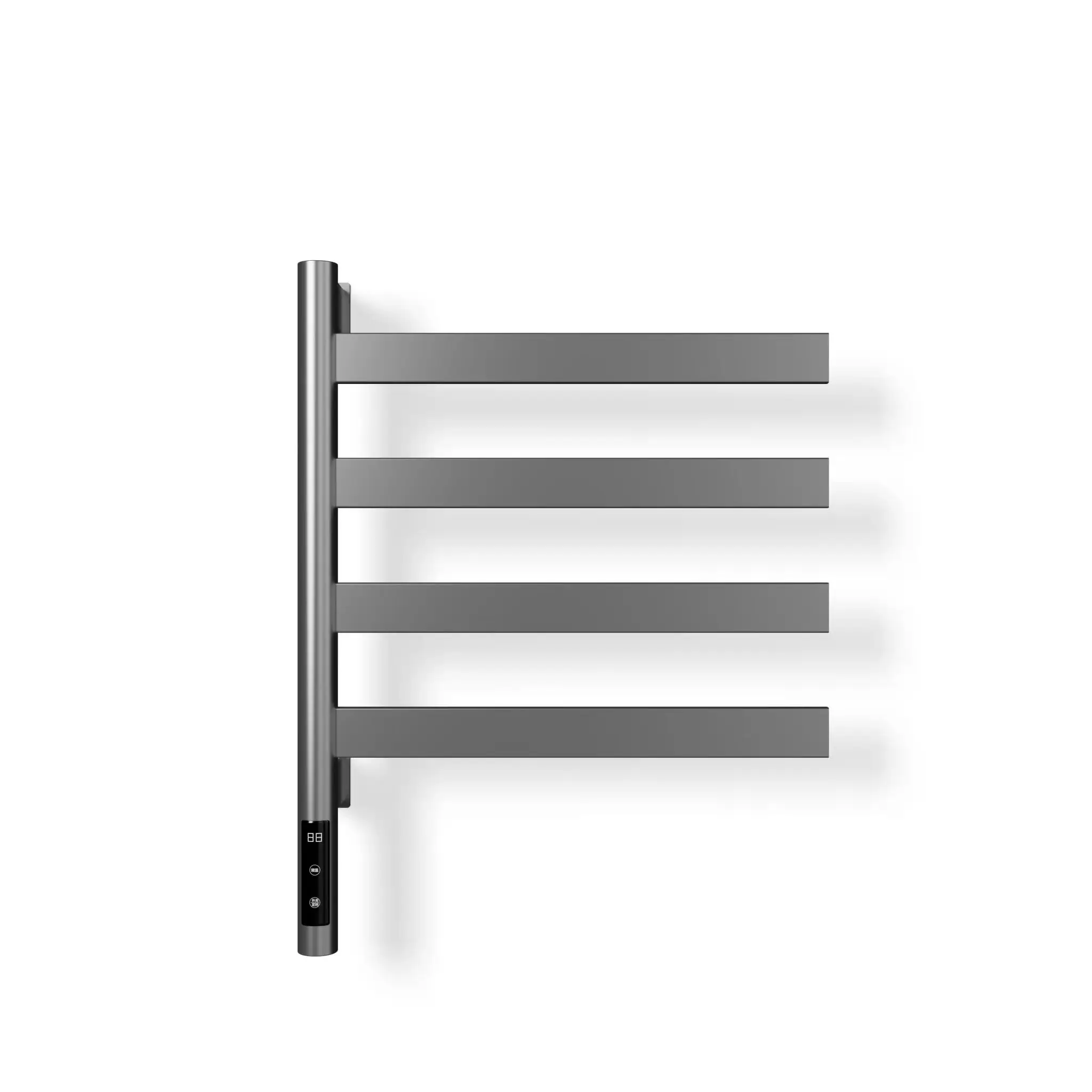 

Rotary Electric Heated Towel Rack, Towel Drying Rack, Bath Towel Heater