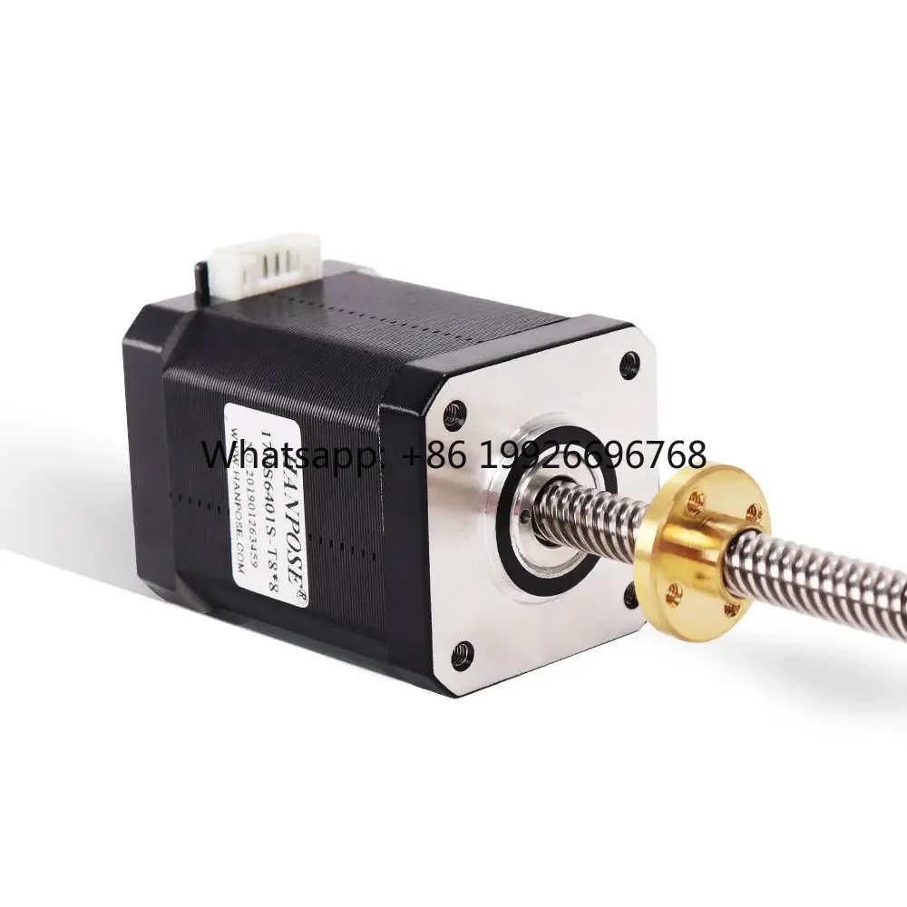 moteur-pas-a-pas-nema17-12v-42-mm-18°-17hs6401s-t8-8-longueur-de-vis-200-mm-17a-couple-70-ncm