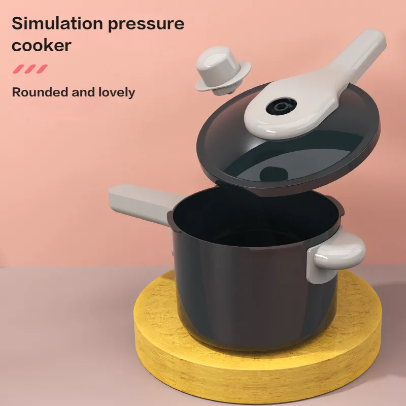 Spielküchenspielzeugset für Kinder, Mini-Küchengeschirr zum Kochen von Mädchen, Baby-Simulation, Schneiden von Früchten