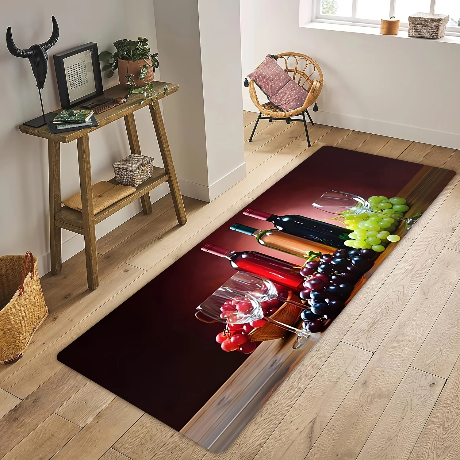Wine Grape Print Long Runner R - đánh giá và giá Commercial Printing Supplies Usa