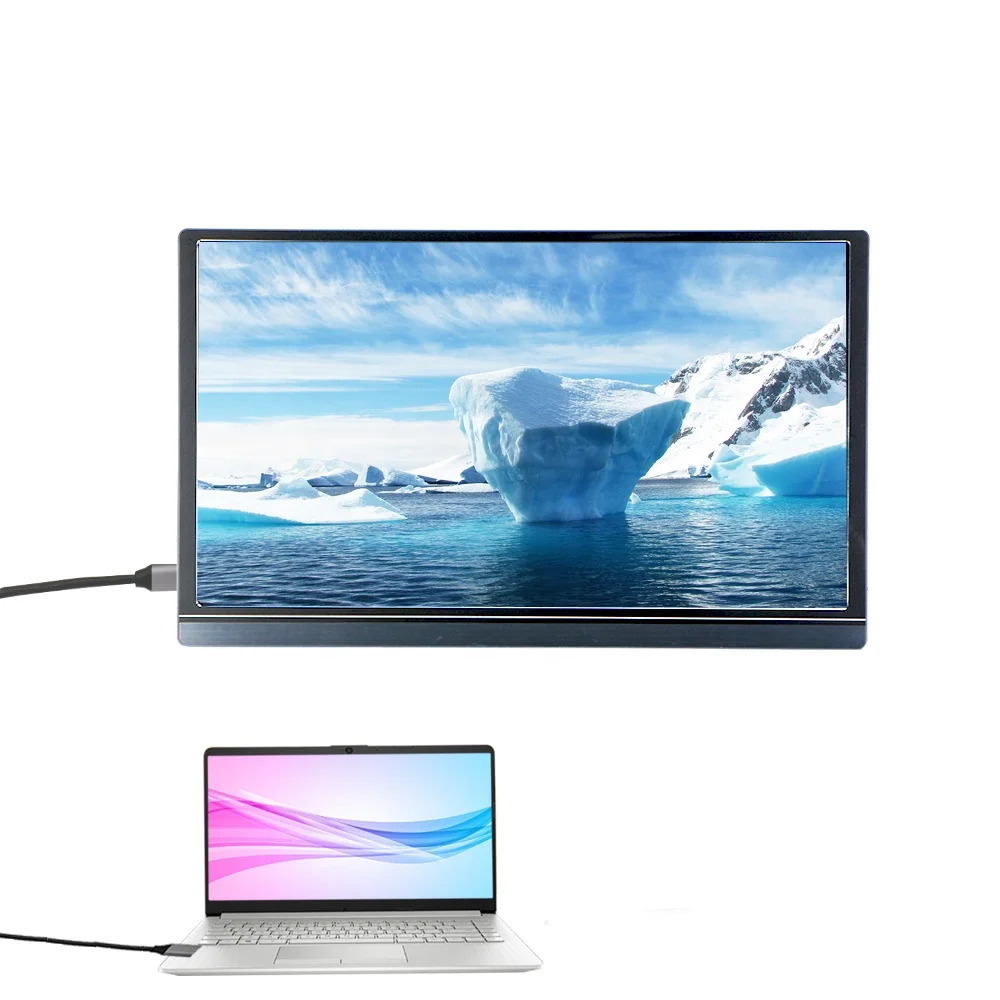 

15,6-дюймовый новый удлинитель экрана ноутбука 2025 года, портативный монитор, многоэкранный ноутбук, одноэкранное обновление, производительность Plug-and-Play