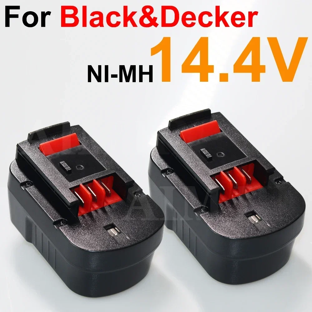 for Black and Decker 14.4V Battery 4000mAH HPB14 Replace Firestorm FSB14 FS140BX A1714 499936-34 BD1444L HPD14K-2 CP14KB HP146F2