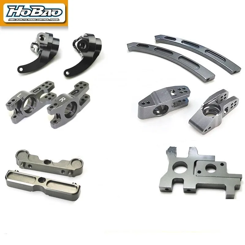 

HOBAO Metal OP Parts - Steering Cup, Dog Bone, Rear Axle Mount CVD 8SC/H9, VS MT, ST