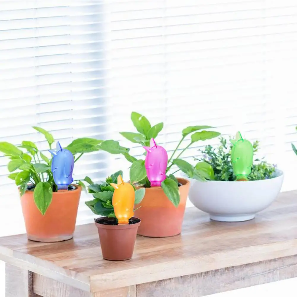 60ml Lovely Creative Effective Transparent Bird Shape Self-service Waterer Automatic Watering Dripper Labor-saving