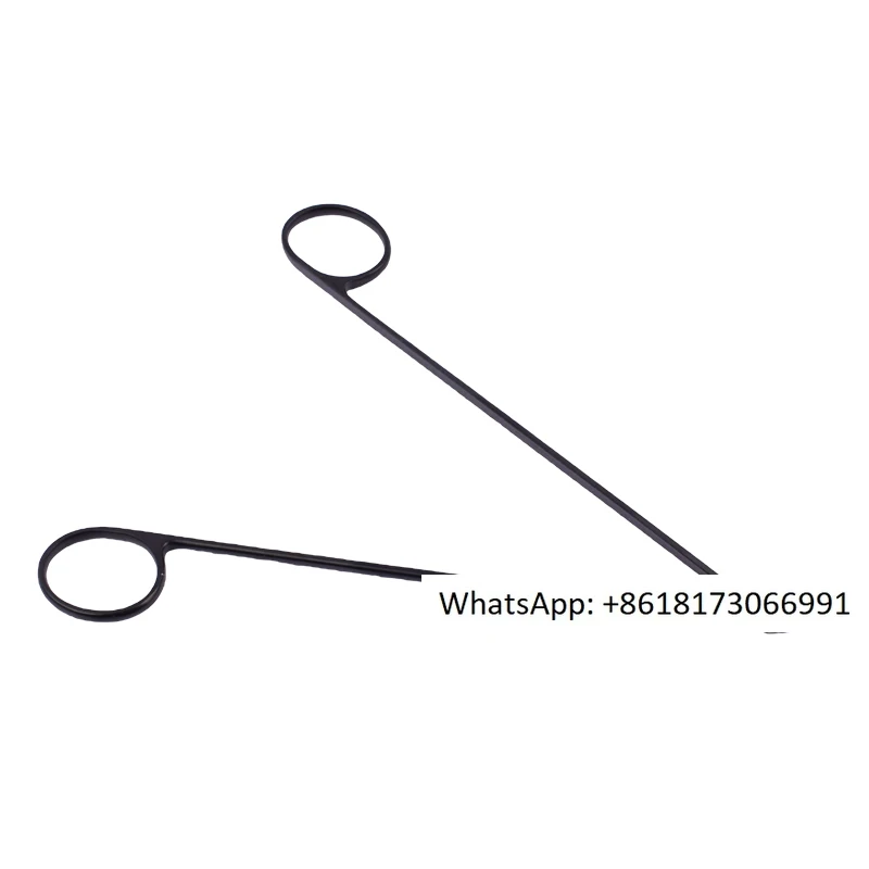

Black stainless steel bird beak nose scissors stainless steel instruments nose comprehensive surgery scissors
