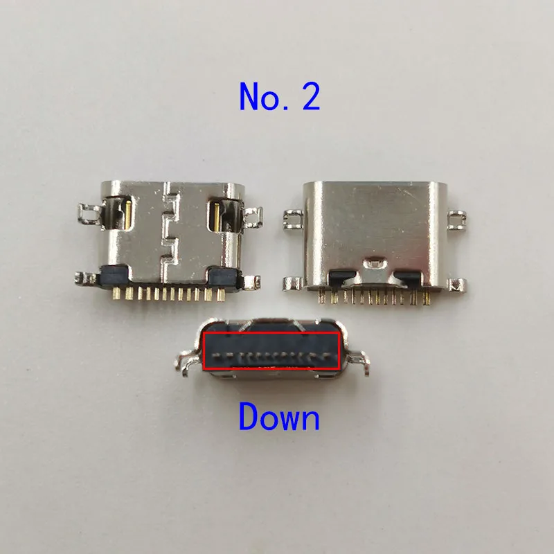 2-5Pcs USB Charger Charging Port Connector For Cubot MAX 3/KingKong 5 Pro/Note 9/Oukitel WP17/Blackview A90/A100/A8 Plus/BV6600E