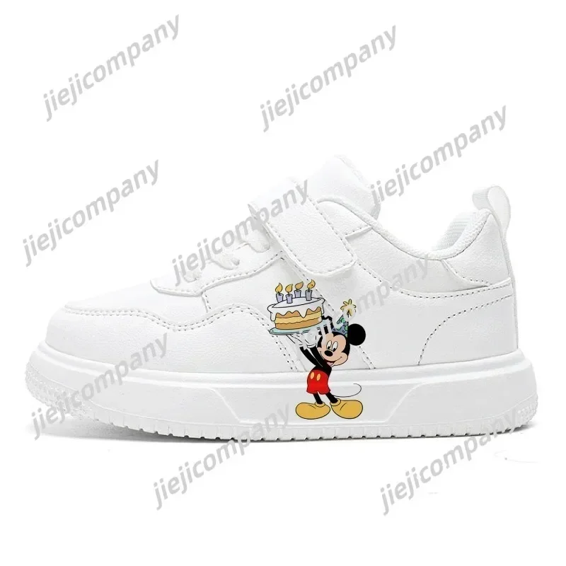 

Disney Kawaii Basket Shoes Children Print Stitch Tennis Shoes Disney Sport Shoes Cartoon Angel Casual Sneakers-35