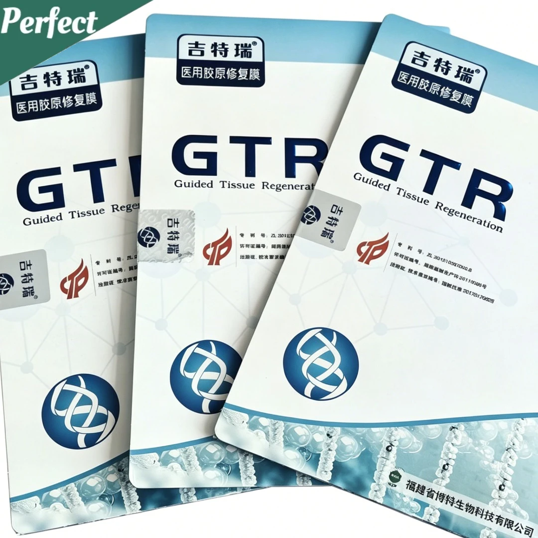 

Dental Periosteum Medical Collagen Absorption Repair Material Dental Supplies GTR Periosteum Consumables