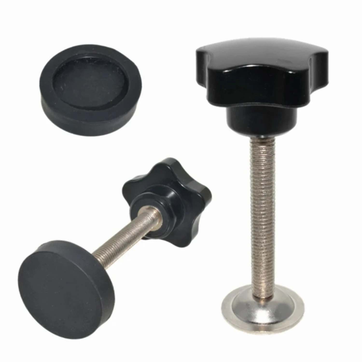 Replacement Star Hand Knob Clamping Screw Knobs M860 Screw Grip Thumb Screws Quick Removal Screws Replacement Part