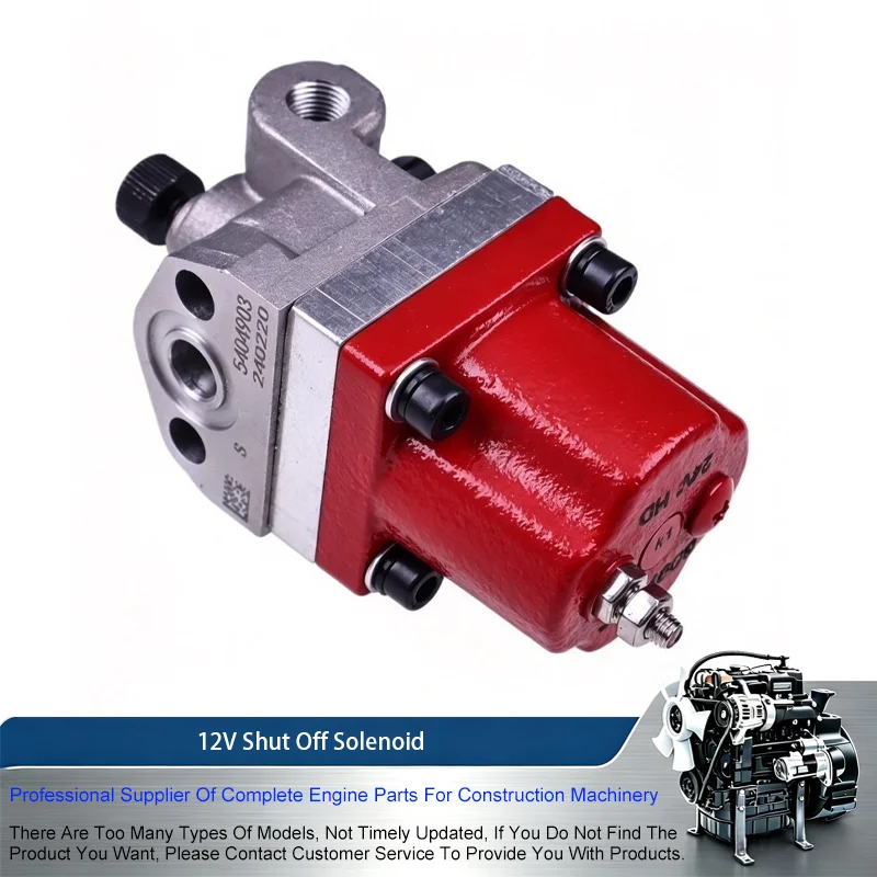C5404903 5404903 12V Shut Off Solenoid For Cummins Engine K50