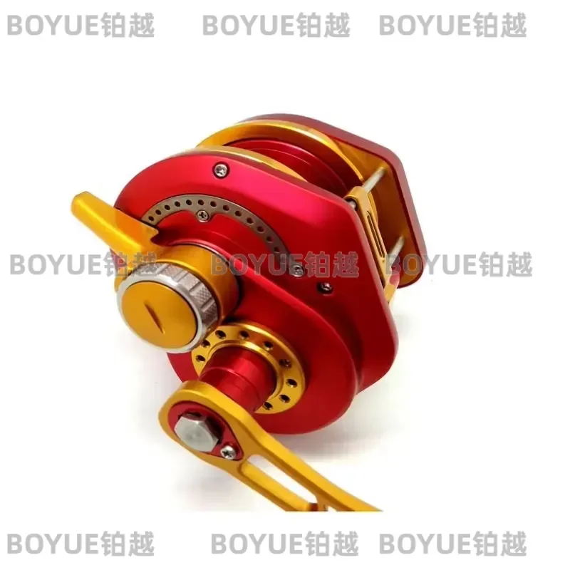 High Speed Saltwater Fishing Reel 6.3:1 Gear Ratio Baitcasting Spinning Wheel for Boat Sea Rock Shore Casting Tackle