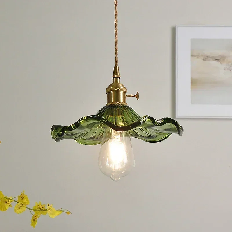 Nordic Glass Chandelier Restaurant Bar Display Window Small LED Pendant Lamp Commercial Dining Creative Modern Art Hanging Light