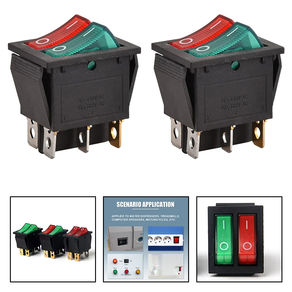 Para condiciones de poca luz, interruptor de barco, indicador de luz, equipo de automatización de materiales de ingeniería termoplásticos montado a presión