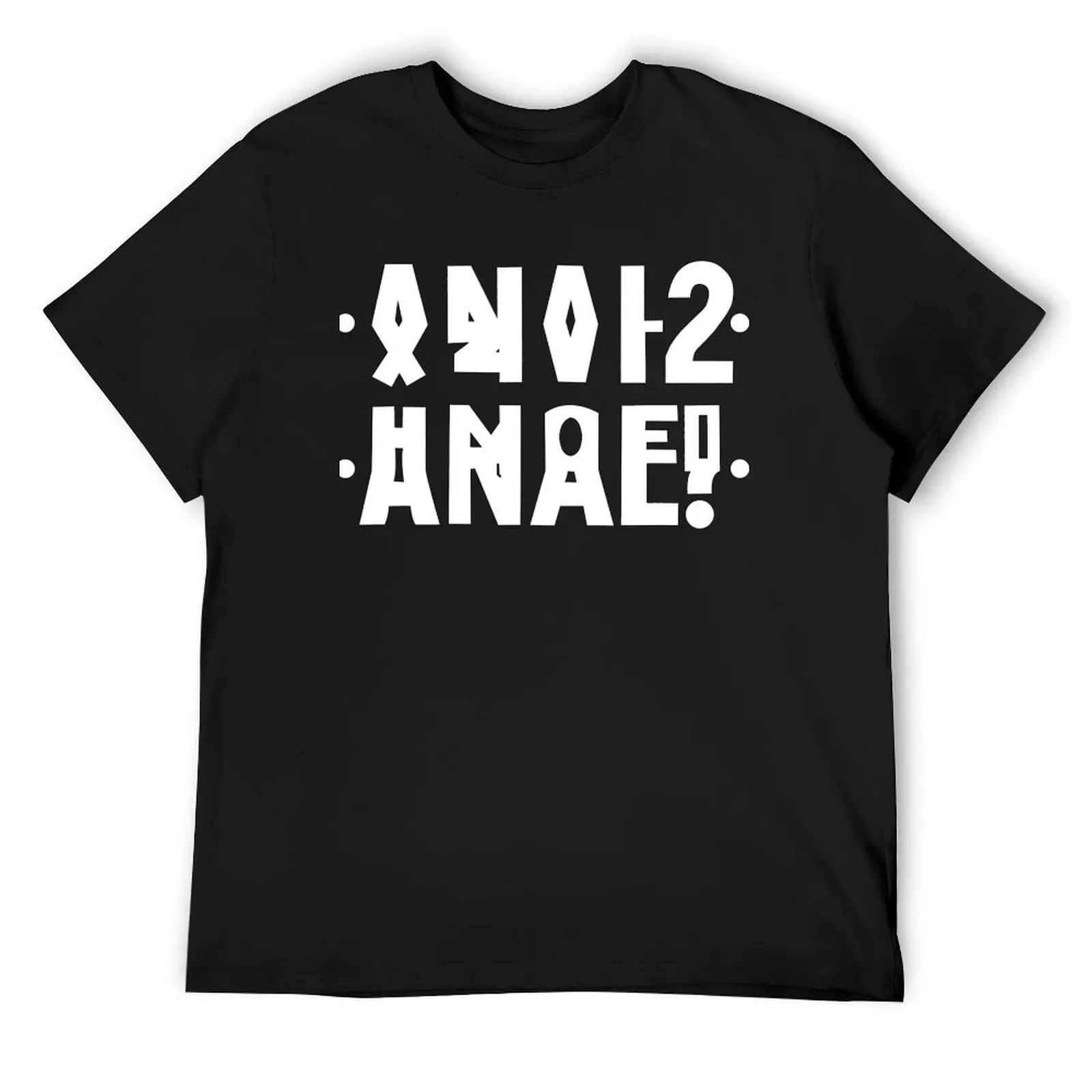 Funny Anal Hidden Message Anal Russian Letter 2021 Reflex T-Shirt sweat sublime graphic t shirts blacks mens champion t shirts