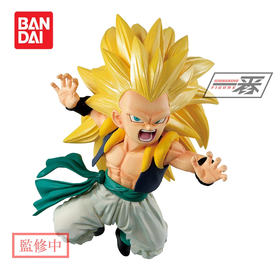 

Original Banpresto ICHIBANSHO FIGURE Dragon Ball Super RISING SSJ3 Gotenks Action Figure Collectible Model Figurals Brinquedos