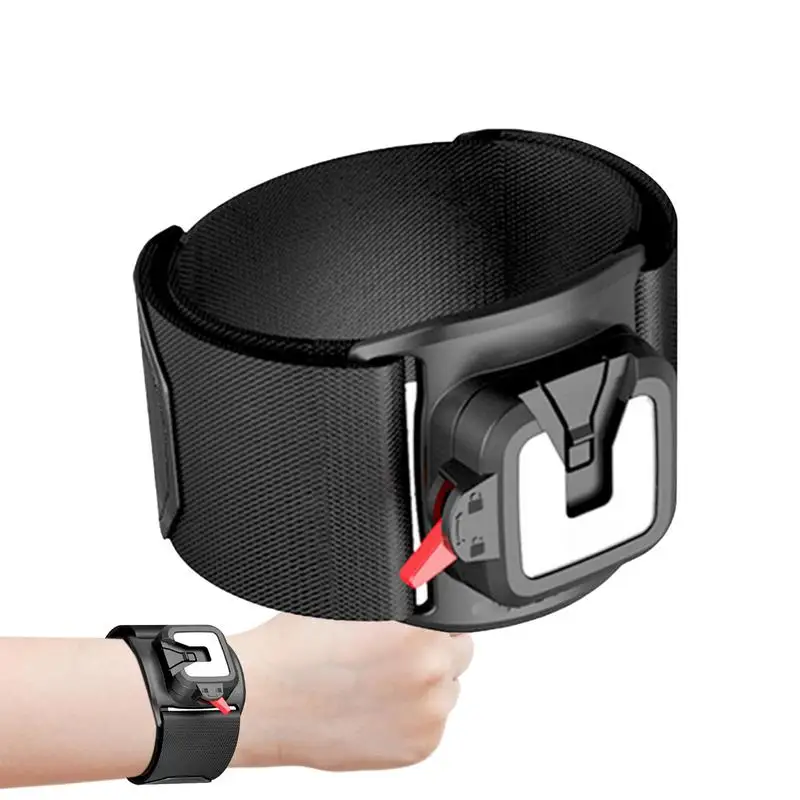 Wristband Phone Holder 360 Rotatable Universal Sports Wristband For Smartphones Detachable Running Armband For Hiking Biking