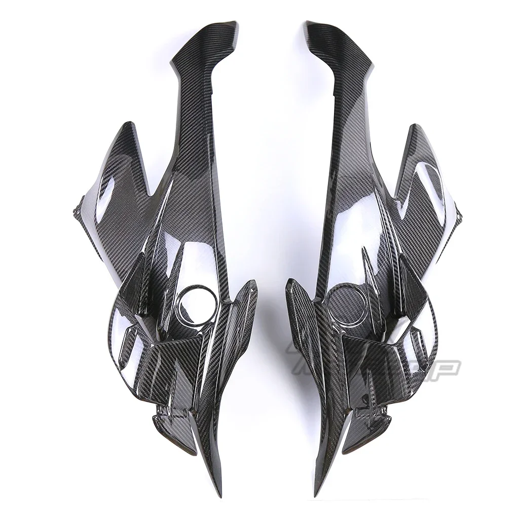 S1000RR 2023 2024 Motorcycle Real Carbon Fiber Winglets Wing Air Deflector Side Panels Fairing Fits For BMW S1000 RR S 1000 RR