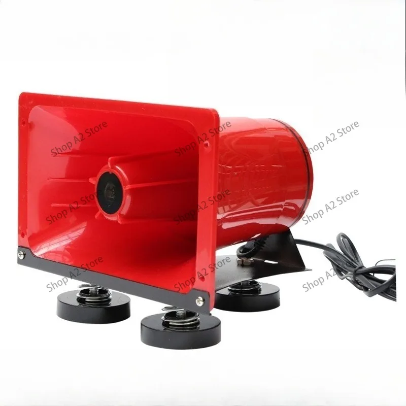 Car promotion High power recording Roof small steel cannon 12V loudspeaker Outdoor hawking loudspeaker
