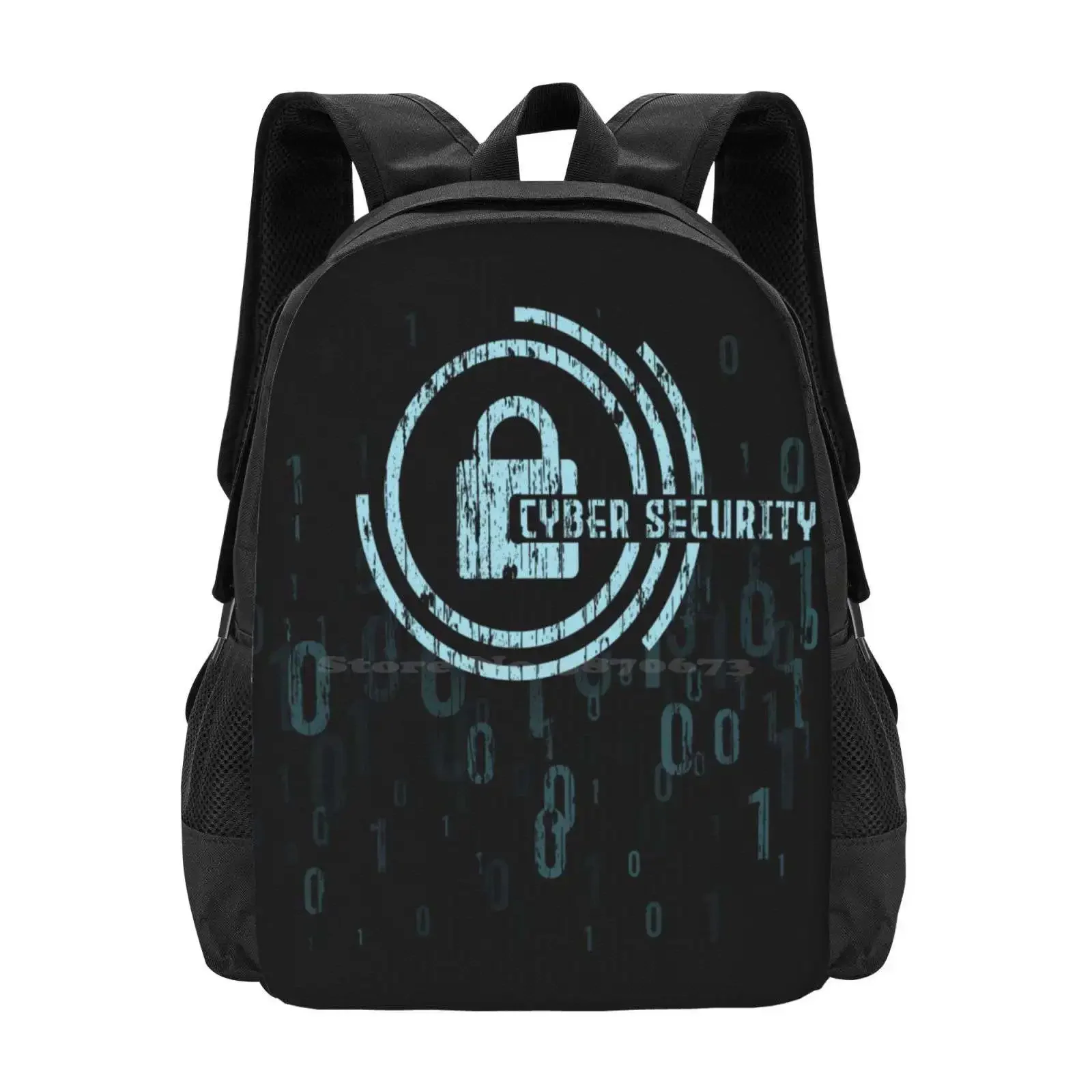 

Cyber Security Hot Sale Schoolbag Backpack Fashion Bags It Security Cyber Security Expert Hacker Cybersecurity Analyst Computer
