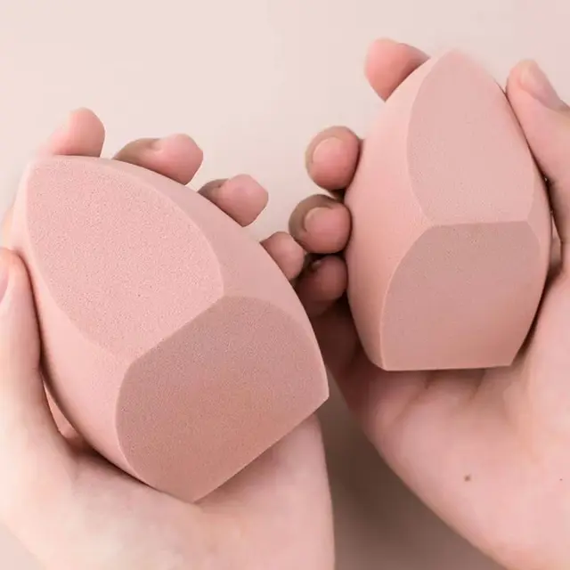 Duży rozmiar gąbki do makijażu podkład kosmetyczny Puff gładki puder korektor kosmetyczny gąbka Blender kosmetyczny makijaż Puff przybory kosmetyczne