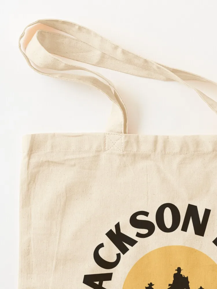 Jackson Hole Wyoming Tote Bag bag for beach Shopper handbag Handbags women reusable shopping bags